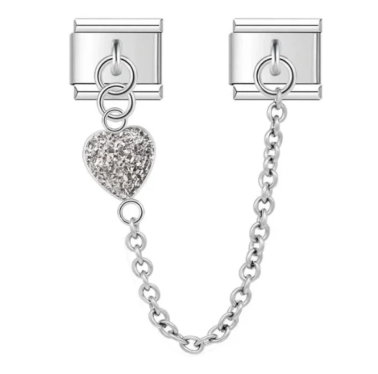 Corazon con brillos