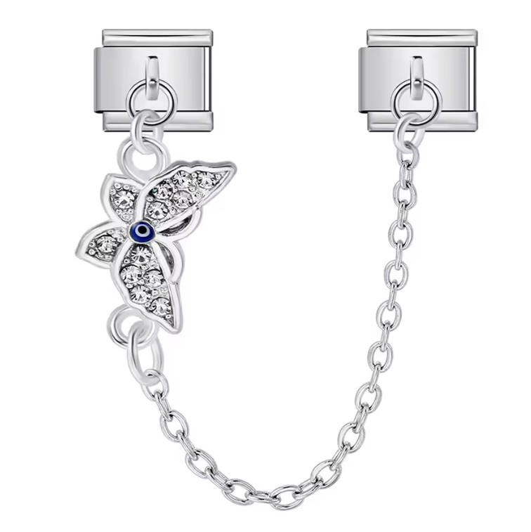 Enlace Mariposas con Brillos