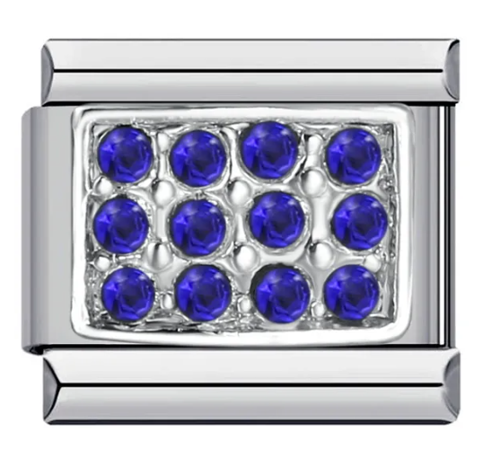 Panel Brillos Azul
