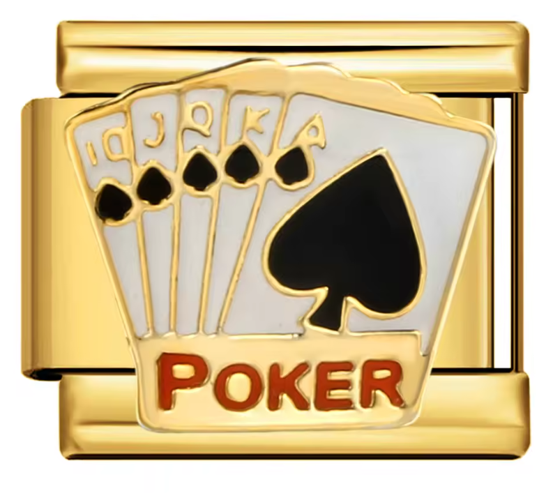 Cartas de Póker Doradas