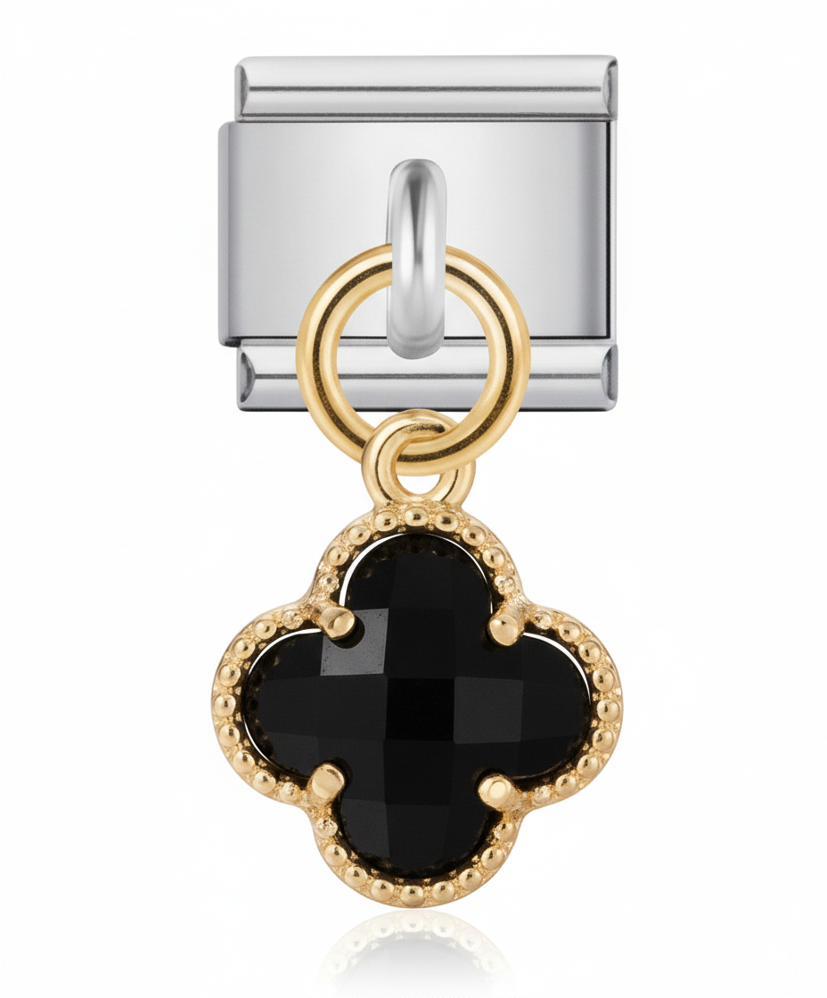 Abalorio Negro Colgante