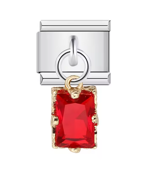 Brillo Colgante Rojo