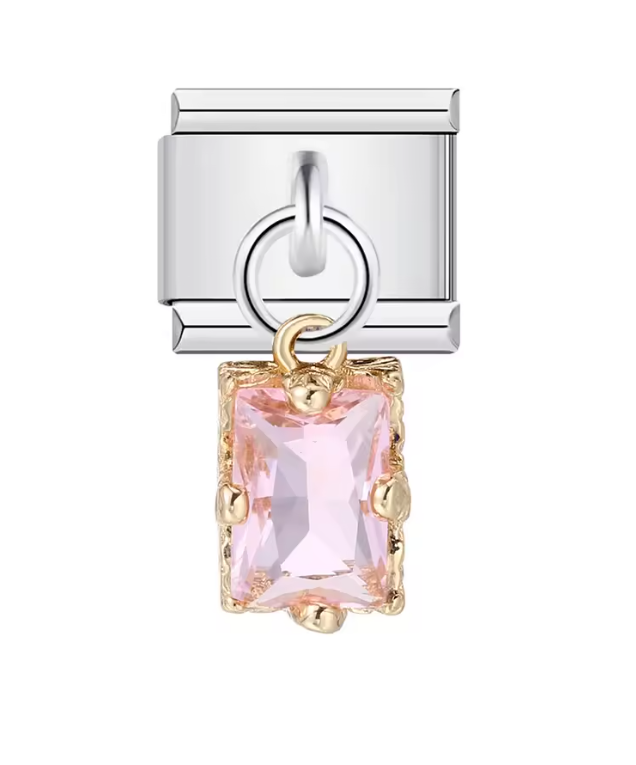 Brillo Rosa Colgante