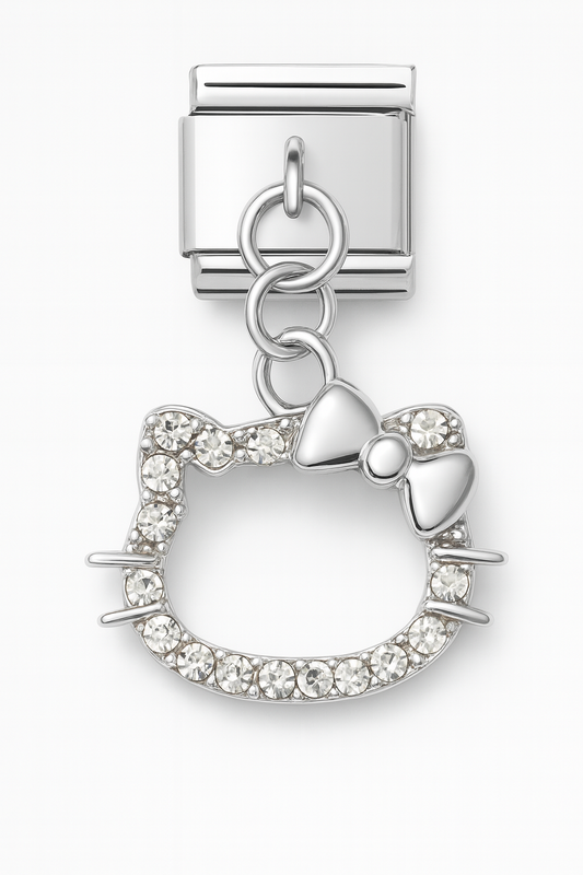 Silueta Kitty Plata