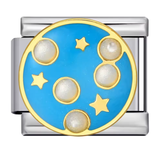 Cielo estrellado y perlado
