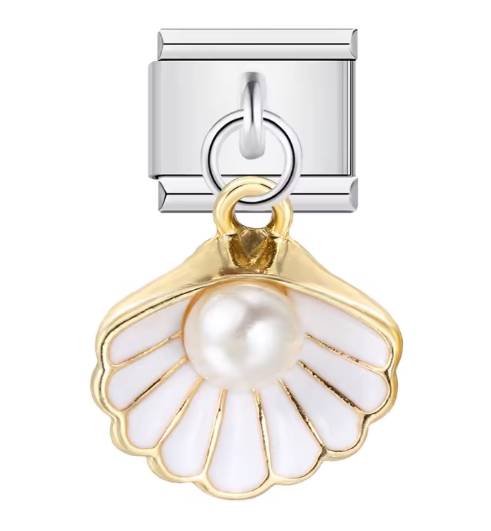 Concha Blanca con Perla