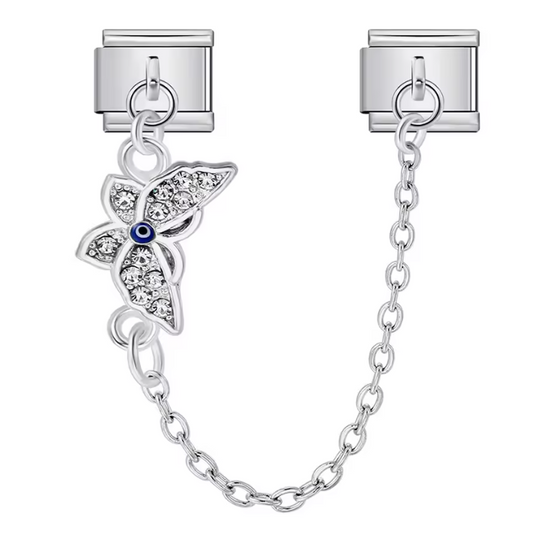 Enlace Mariposas con Brillos