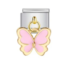 Mariposa Colgante Rosa