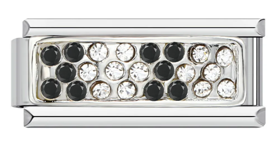 Panel con Brillos Mix Negro