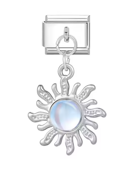 Sol plateado con Brillo