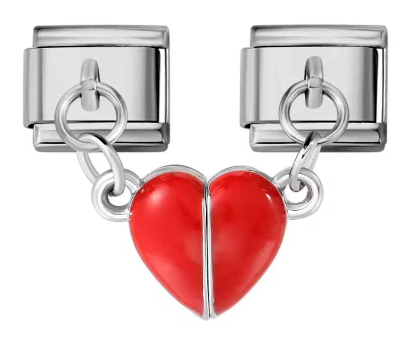 Corazón imán Rojo