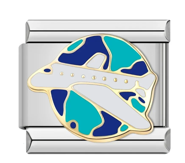 A través del mundo en plateado