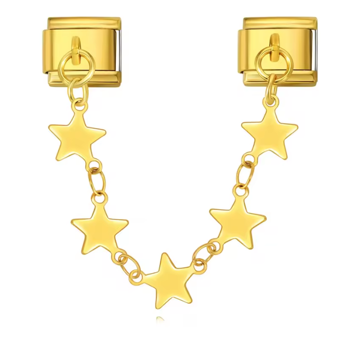 Enlace Estrellas Dorada