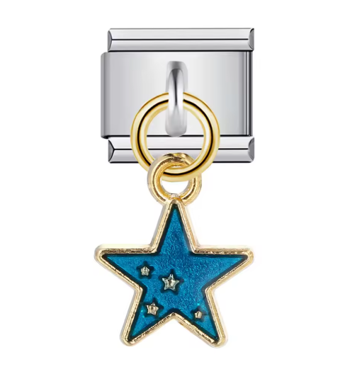 Estrella Azul con estrellitas