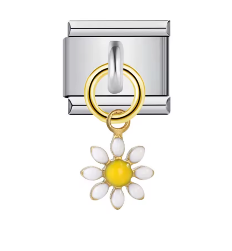 Margarita Blanca Colgante